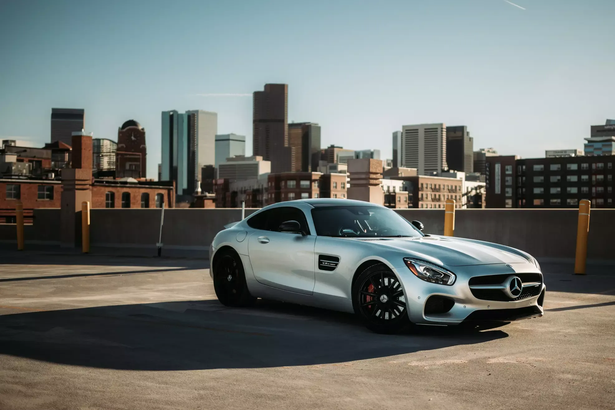 Mercedes benz used as a banner image for contact landing page