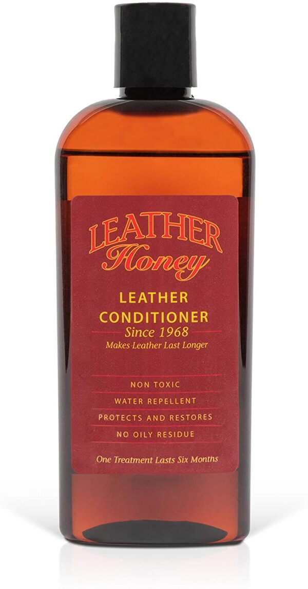 leather honey conditioner 8oz bottle